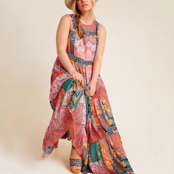 Anthropologie Bhanuni Jyoti Alessandra Maxi Dress - Picture 4 of 10